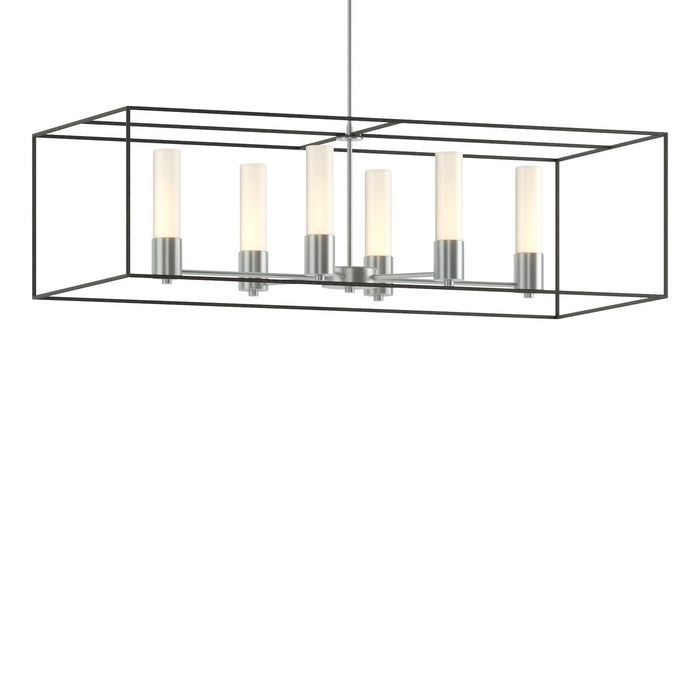 Portico Pendant in Vintage Platinum with Natural Iron Accent - 138940-SKT-MULT-82-20-GG0392 by Hubbardton Forge