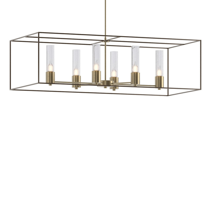 Portico Pendant in Soft Gold with Bronze Accent - 138940-SKT-MULT-84-05-II0392 by Hubbardton Forge