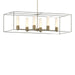 Portico Pendant in Soft Gold with Sterling Accent - 138940-SKT-MULT-84-85-GG0392 by Hubbardton Forge