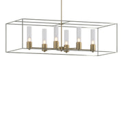 Portico Pendant in Soft Gold with Sterling Accent - 138940-SKT-MULT-84-85-II0392 by Hubbardton Forge