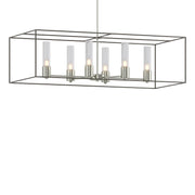Portico Pendant in Sterling with Dark Smoke Accent - 138940-SKT-MULT-85-07-II0392 by Hubbardton Forge