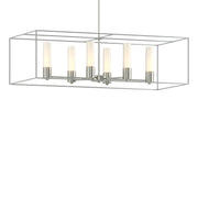 Portico Pendant in Sterling with Vintage Platinum Accent - 138940-SKT-MULT-85-82-GG0392 by Hubbardton Forge