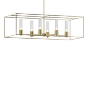 Portico Pendant in Modern Brass with Soft Gold Accent - 138940-SKT-MULT-86-84-II0392 by Hubbardton Forge
