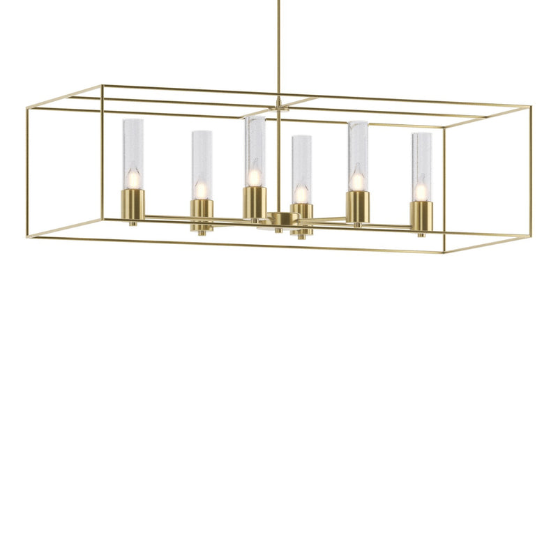 Portico Pendant in Modern Brass with Modern Brass Accent - 138940-SKT-MULT-86-86-II0392 by Hubbardton Forge