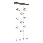 Gatsby 9-Light LED Pendant in Bronze - 139056-LED-STND-05-CR by Hubbardton Forge
