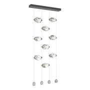Gatsby 9-Light LED Pendant in Natural Iron - 139056-LED-STND-20-CR by Hubbardton Forge