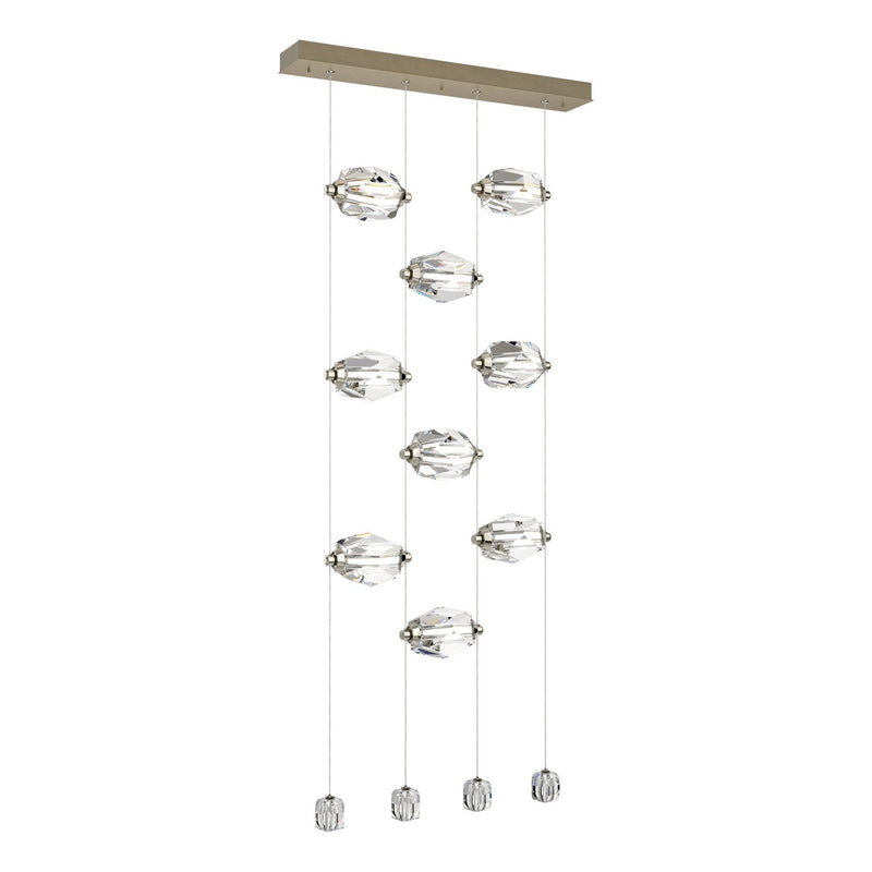 Gatsby 9-Light LED Pendant in Soft Gold - 139056-LED-STND-84-CR by Hubbardton Forge