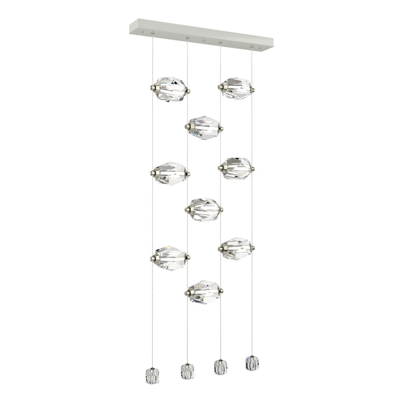Gatsby 9-Light LED Pendant in Sterling - 139056-LED-STND-85-CR by Hubbardton Forge