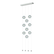 Abacus 9-Light Ceiling-to-Floor LED Pendant in Vintage Platinum - 139057-LED-STND-82-YL0668 by Hubbardton Forge