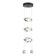 Gatsby 3-Light LED Pendant in Oil Rubbed Bronze - 139058-LED-STND-14-CR by Hubbardton Forge