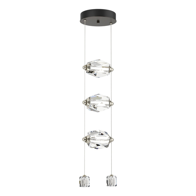 Gatsby 3-Light LED Pendant in Oil Rubbed Bronze - 139058-LED-STND-14-CR by Hubbardton Forge
