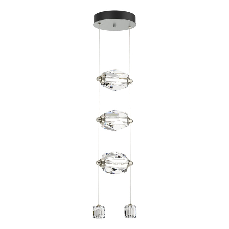 Gatsby 3-Light LED Pendant in Vintage Platinum - 139058-LED-STND-82-CR by Hubbardton Forge
