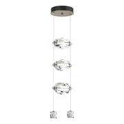 Gatsby 3-Light LED Pendant in Soft Gold - 139058-LED-STND-84-CR by Hubbardton Forge