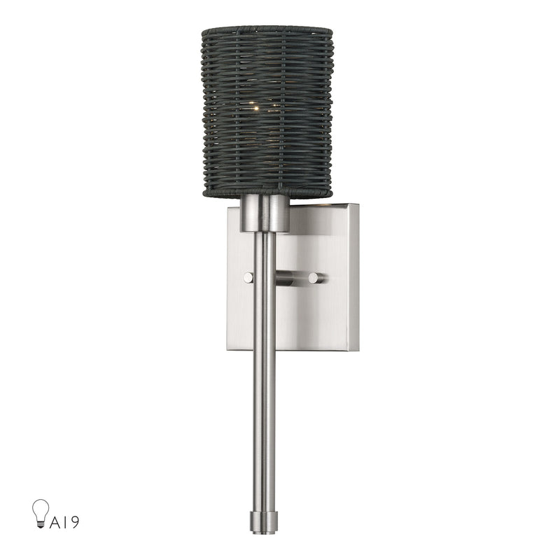Weavington 18" ADA Wall Sconce in Brushed Nickel