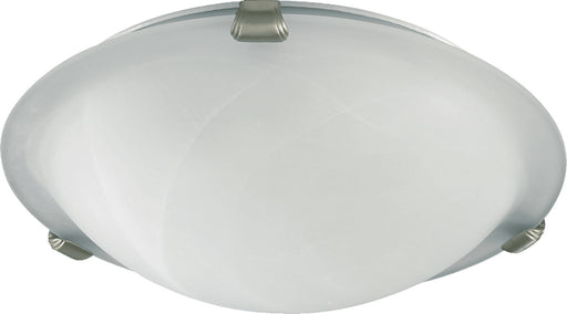 Transitional Ceiling Mount in Satin Nickel