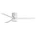 88803MW - Tanker 52" Ceiling Fan in Matte White by Maxim