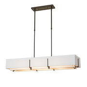 Exos Rectangular Pendant in Oil Rubbed Bronze - 139640-SKT-STND-14-SF4207-SF4602 by Hubbardton Forge