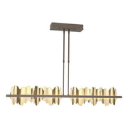 Hildene Large LED Pendant in Bronze with Modern Brass Accent - 139652-LED-STND-05-86 by Hubbardton Forge
