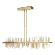 Gossamer Large LED Pendant in Modern Brass with Modern Brass Accent - 139655-LED-STND-86-86 by Hubbardton Forge