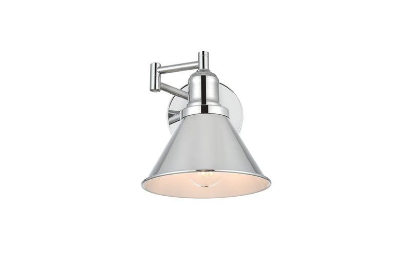 Judson One Light Swing Arm Wall Sconce in Chrome