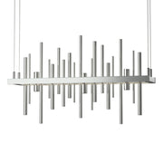 Cityscape LED Pendant in Vintage Platinum with Sterling Accent - 139725-LED-STND-82-85 by Hubbardton Forge