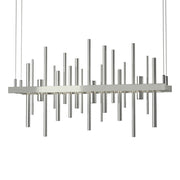 Cityscape LED Pendant in Sterling with Sterling Accent - 139725-LED-STND-85-85 by Hubbardton Forge