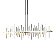 Cityscape Large LED Pendant in Modern Brass with Sterling Accent - 139726-LED-STND-86-85 by Hubbardton Forge