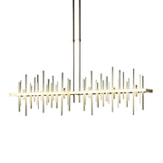 Cityscape Large LED Pendant in Modern Brass with Modern Brass Accent - 139726-LED-STND-86-86 by Hubbardton Forge
