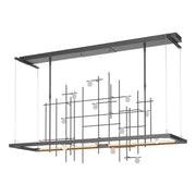 Spring LED Pendant in Black - 139752-LED-STND-10-YG0500 by Hubbardton Forge