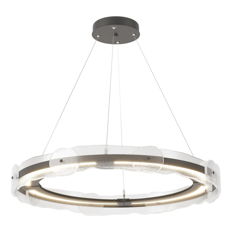 Solstice LED Pendant in Natural Iron - 139780-LED-STND-20-ZM0518 by Hubbardton Forge