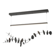 Lily LED Pendant in Black with Oil Rubbed Bronze Accent - 139812-LED-STND-10-14 by Hubbardton Forge