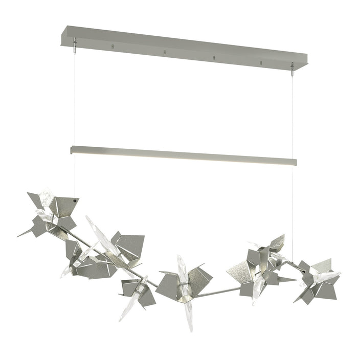 Belladonna LED Pendant in Sterling with Sterling Accent - 139813-LED-STND-85-85-CR by Hubbardton Forge
