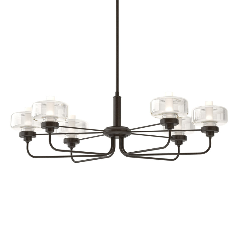 Nola 6-Light 42" Oval Chandelier in Oil Rubbed Bronze