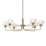 Nola 6-Light 42" Oval Chandelier in Soft Gold