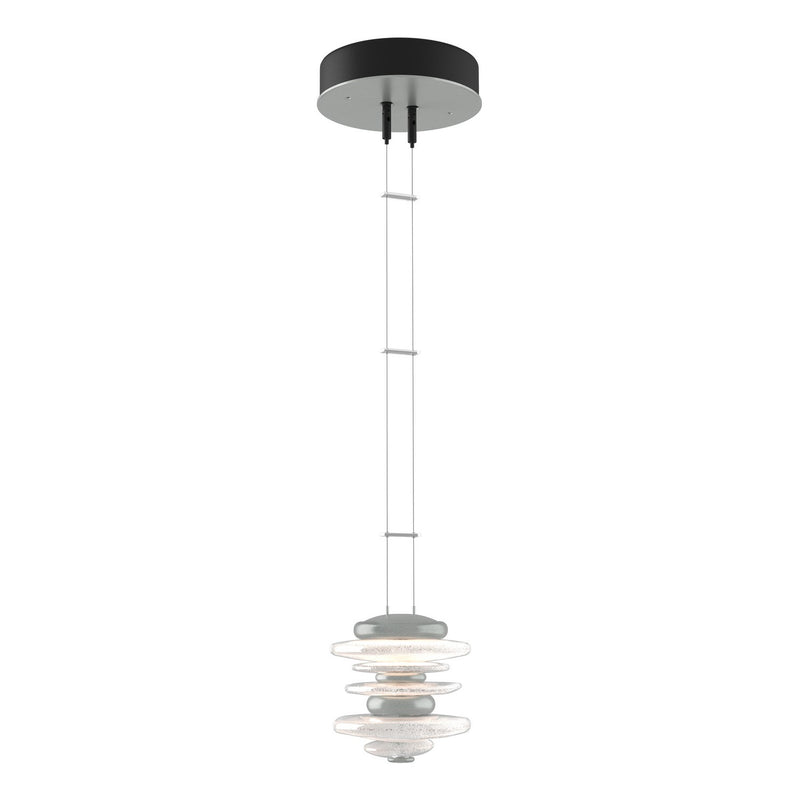 Cairn Mini Pendant in Vintage Platinum - 139970-LED-STND-82 by Hubbardton Forge