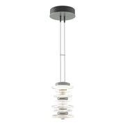 Cairn Large Mini Pendant in Vintage Platinum - 139973-LED-STND-82 by Hubbardton Forge