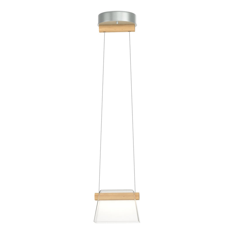 Cowbell LED Mini Pendant in Vintage Platinum - 151060-LED-STND-82-WD-ZM0560 by Hubbardton Forge