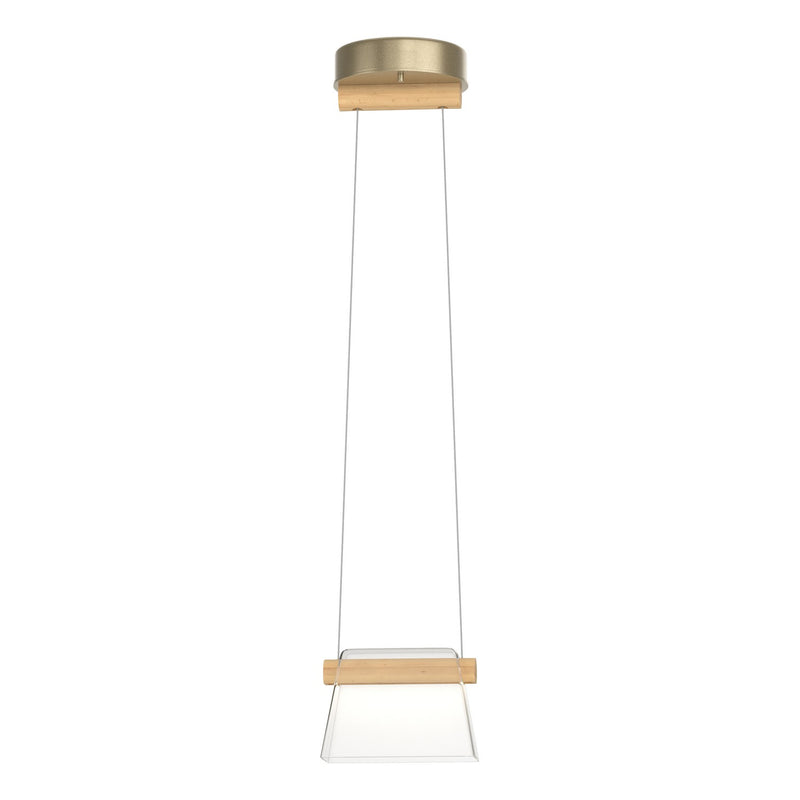 Cowbell LED Mini Pendant in Soft Gold - 151060-LED-STND-84-WD-ZM0560 by Hubbardton Forge