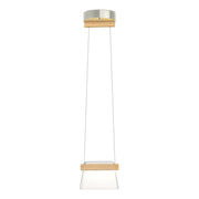 Cowbell LED Mini Pendant in Sterling - 151060-LED-STND-85-WD-ZM0560 by Hubbardton Forge