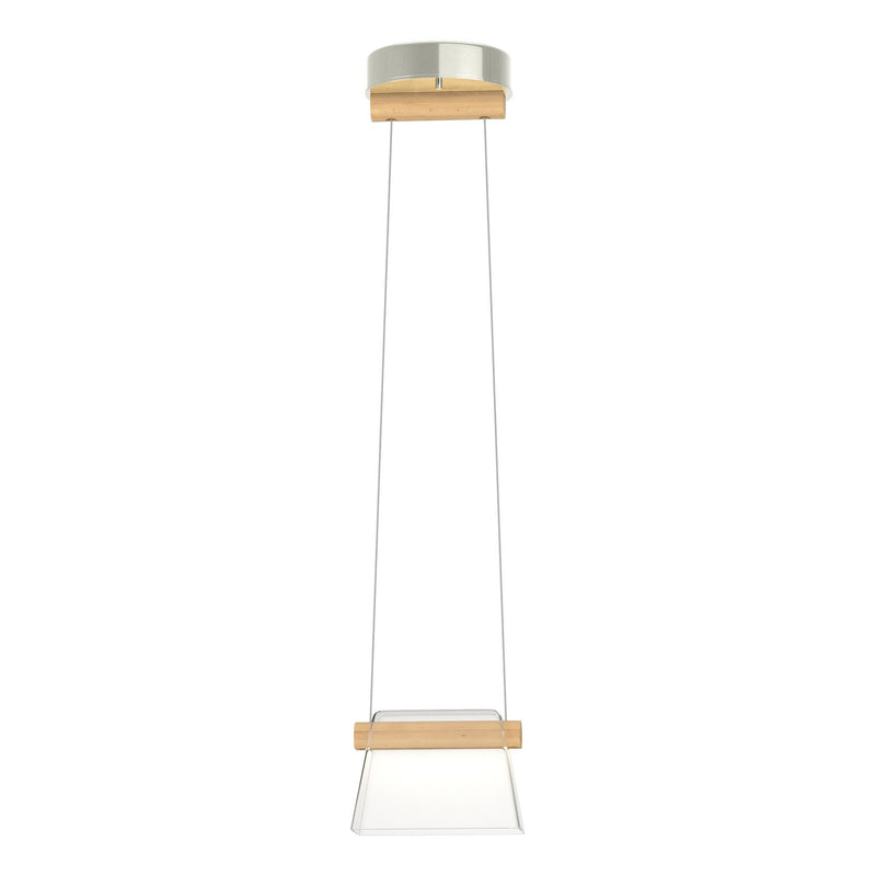 Cowbell LED Mini Pendant in Sterling - 151060-LED-STND-85-WD-ZM0560 by Hubbardton Forge