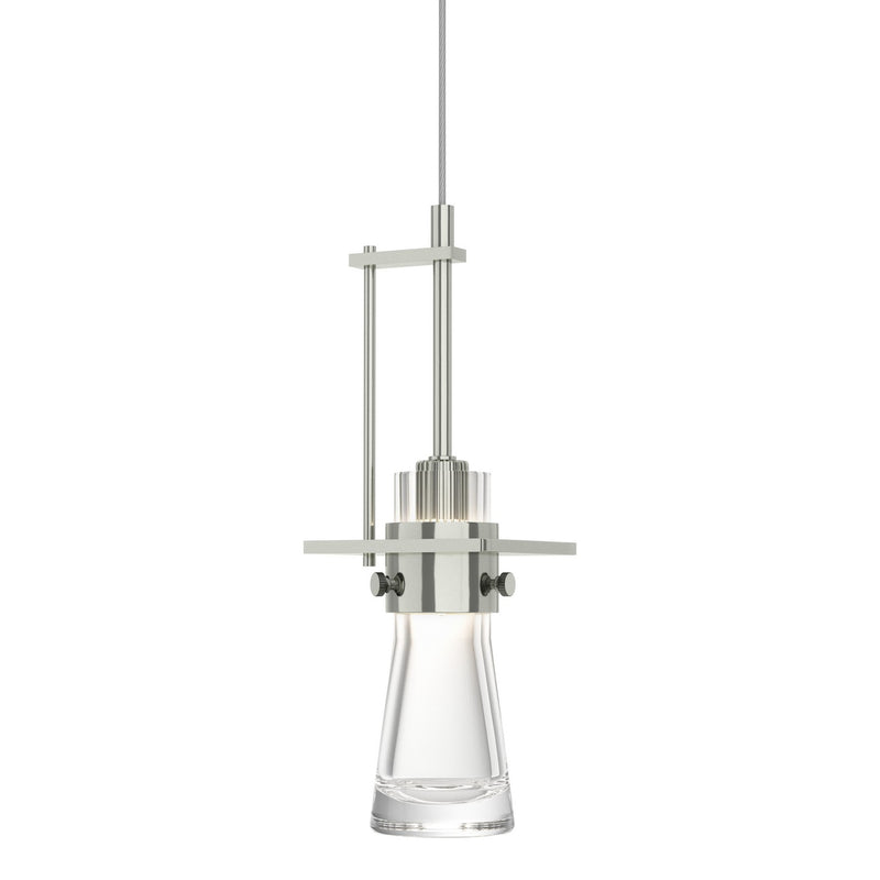 Erlenmeyer Large Low Voltage Mini Pendant in Sterling - 161065-SKT-STND-85-ZM0349 by Hubbardton Forge