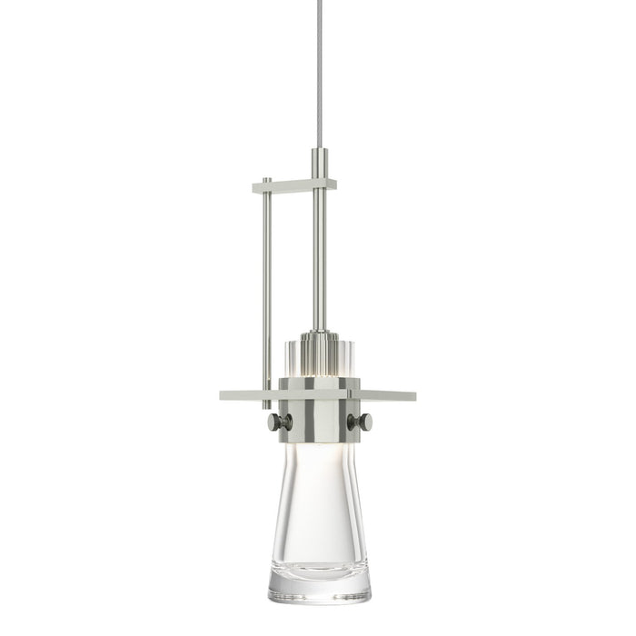Erlenmeyer Large Low Voltage Mini Pendant in Sterling - 161065-SKT-STND-85-ZM0349 by Hubbardton Forge