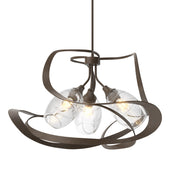 Nest 3-Light 31" Chandelier in Bronze