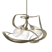 Nest 3-Light 31" Chandelier in Soft Gold