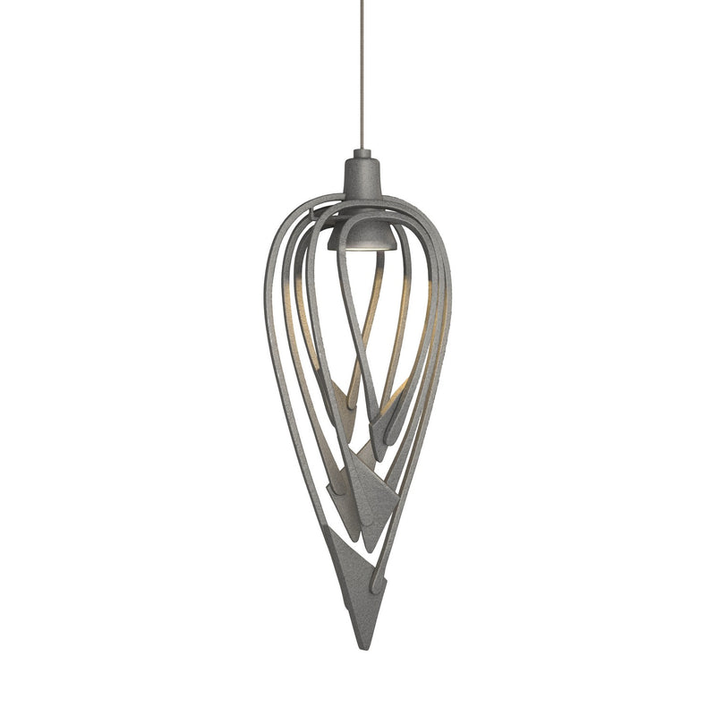 Amulet Low Voltage Mini Pendant in Natural Iron - 161170-SKT-STND-20 by Hubbardton Forge