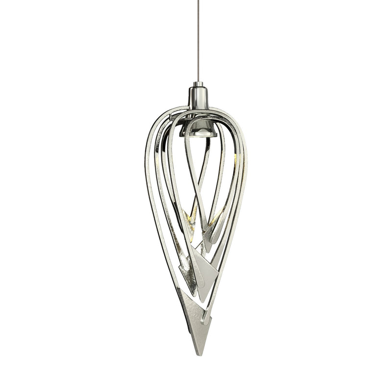 Amulet Low Voltage Mini Pendant in Sterling - 161170-SKT-STND-85 by Hubbardton Forge