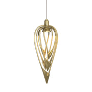 Amulet Low Voltage Mini Pendant in Modern Brass - 161170-SKT-STND-86 by Hubbardton Forge