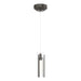 Exos Glass Low Voltage Mini Pendant in Oil Rubbed Bronze - 161180-SKT-STND-14-ZM0065 by Hubbardton Forge