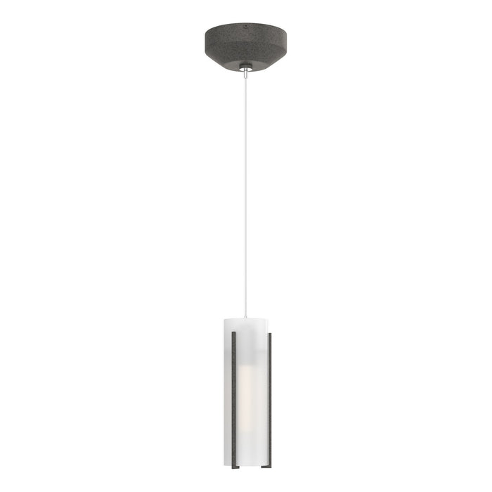 Exos Glass Low Voltage Mini Pendant in Natural Iron - 161180-SKT-STND-20-GG0065 by Hubbardton Forge