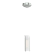 Exos Glass Low Voltage Mini Pendant in Vintage Platinum - 161180-SKT-STND-82-GG0065 by Hubbardton Forge